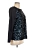 Talbots Outlet 100% Polyester Black Long Sleeve Blouse Size L - photo 4