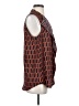 MICHAEL Michael Kors 100% Polyester Orange Sleeveless Blouse Size S - photo 4