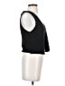 Isalis 100% Cotton Black Sleeveless Blouse Size M - photo 4