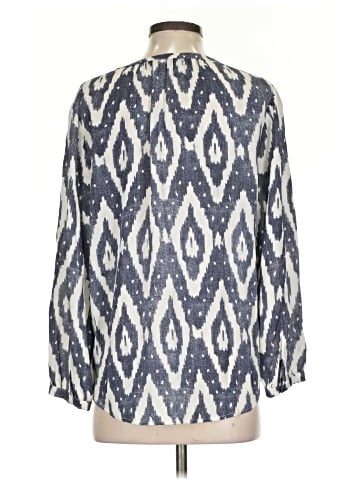 J.Crew Collection 3/4 Sleeve Silk Top (view 2)