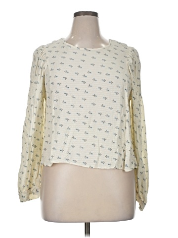 Melrose and Market Long Sleeve Blouse (view 1)