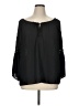 Torrid 100% Polyester Black 3/4 Sleeve Blouse Size 1X Plus (1) - photo 1