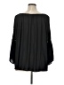 Torrid 100% Polyester Black 3/4 Sleeve Blouse Size 1X Plus (1) - photo 2