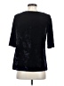 Banana Republic 100% Polyester Black 3/4 Sleeve Top Size S - photo 2