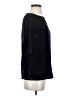 Banana Republic 100% Polyester Black 3/4 Sleeve Top Size S - photo 4