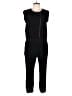J.Crew 100% Viscose Solid Black Jumpsuit Size 12 - photo 1
