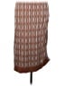 Aknvas Chevron-herringbone Brown Casual Skirt Size S - photo 2