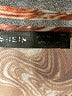 Shein Graphic Brown Cocktail Dress Size M (estimated) - photo 7