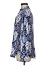 Unbranded Paisley Blue Long Sleeve Blouse Size M - photo 5