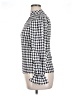 Unbranded 100% Polyester Houndstooth White Long Sleeve Blouse Size S - photo 5