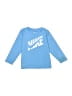 Nike 100% Polyester Blue Long Sleeve T-Shirt 18-24 MO / 24 MO - photo 1