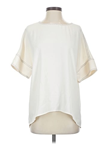 Ann Taylor Short Sleeve Blouse (view 1)