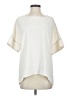 Ann Taylor Ivory Short Sleeve Blouse Size S - photo 1