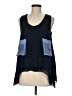 Fate Blue Sleeveless Blouse Size M - photo 1