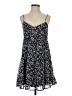Maurices 100% Polyester Floral Black Casual Dress Size S - photo 1