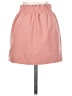 Unbranded Solid Pink Casual Skirt Size 24 waist (estimated) - photo 2