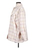 HFX Plaid Pink 3/4 Sleeve Button-Down Shirt Size S - photo 5