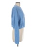 Only Solid Blue Pullover Sweater Size M - photo 4