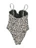 Assorted Brands Animal Print Gray One Piece Swimsuit Size S - photo 2