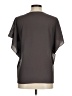 Collective Concepts 100% Polyester Gray Short Sleeve Blouse Size M - photo 2