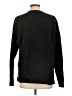 DKNY Jeans Metallic Black Pullover Sweater Size L - photo 2