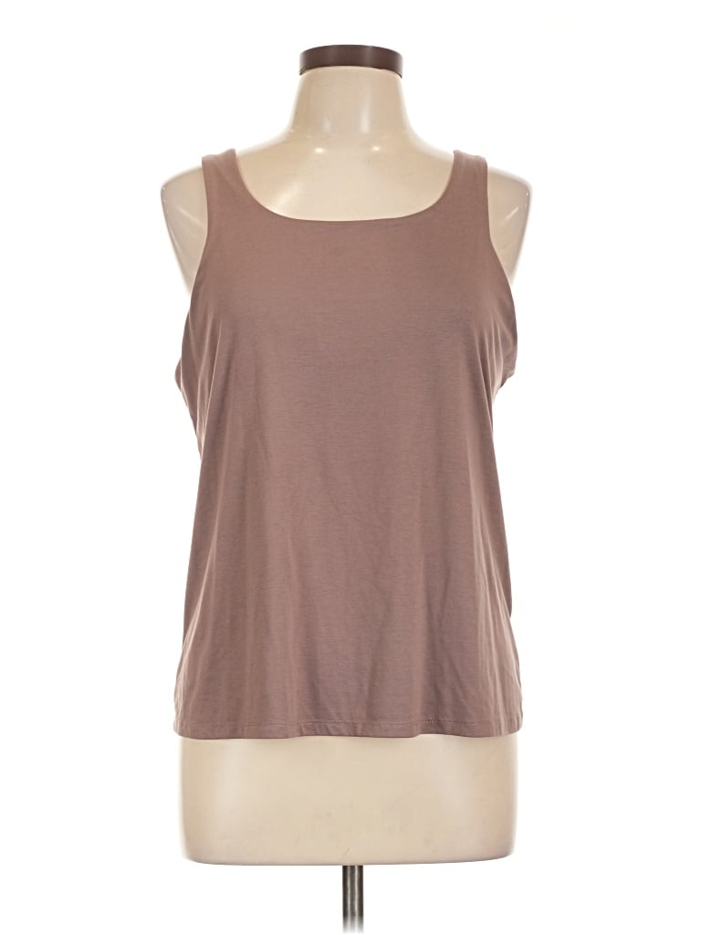 Pre-owned Dip Sleeveless T-shirt In Brown