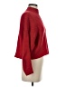 Maeve Solid Red Turtleneck Sweater Size XS - photo 4
