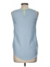 E&M Collection Blue Sleeveless Blouse Size M - photo 2