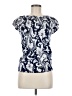 Talbots Blue Short Sleeve Blouse Size M - photo 1