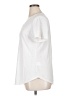 Ofeefan White Short Sleeve Blouse Size XL - photo 5
