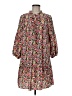 Unbranded 100% Polyester Floral Pink Casual Dress Size M - photo 1
