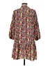 Unbranded 100% Polyester Floral Pink Casual Dress Size M - photo 2