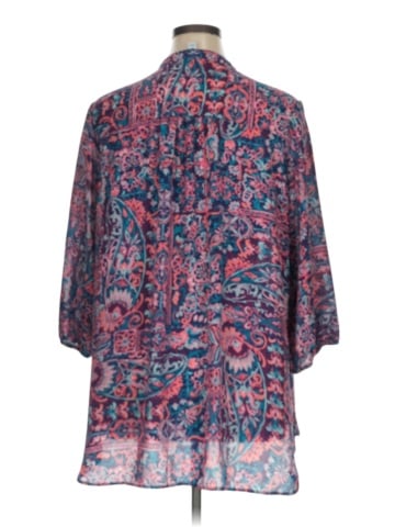 Boutique + 3/4 Sleeve Blouse (view 2)