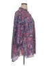 Boutique + 100% Polyester Paisley Blue 3/4 Sleeve Blouse Size 0X - photo 4