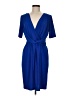 Coldwater Creek Blue Cocktail Dress Size 6 - photo 1
