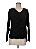 XCVI Black Long Sleeve Blouse Size M - photo 1