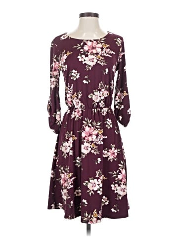 French Grey Casual Dress (view 1)