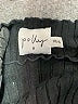 Polly 100% Viscose Black Long Sleeve Top Size XS - photo 7
