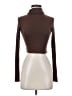 MSBASIC 100% Modal Brown Turtleneck Sweater Size S - photo 1