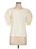 Design History Ivory Short Sleeve Top Size L - photo 1