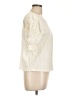 Design History Ivory Short Sleeve Top Size L - photo 4