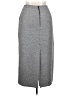 Briggs Chevron-herringbone Gray Formal Skirt Size 14 - photo 2