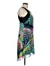 Jodi Kristopher 100% Polyester Graphic Green Cocktail Dress Size 7 - photo 4