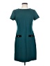 Tommy Hilfiger Solid Teal Casual Dress Size 4 - photo 1