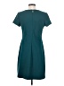 Tommy Hilfiger Solid Teal Casual Dress Size 4 - photo 2
