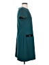 Tommy Hilfiger Solid Teal Casual Dress Size 4 - photo 4