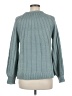 Staccato 100% Acrylic Chevron-herringbone Teal Pullover Sweater Size M - photo 2