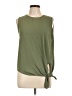 Japna Green Sleeveless Blouse Size L - photo 1