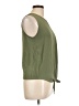 Japna Green Sleeveless Blouse Size L - photo 4