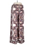 Angie 100% Rayon Paisley Blue Casual Pants Size L - photo 2